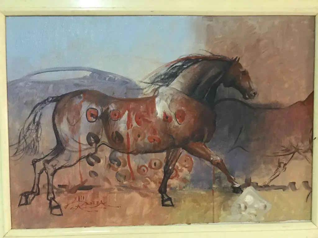 Caballos Fantasma, obra 3, de Jorge Korea