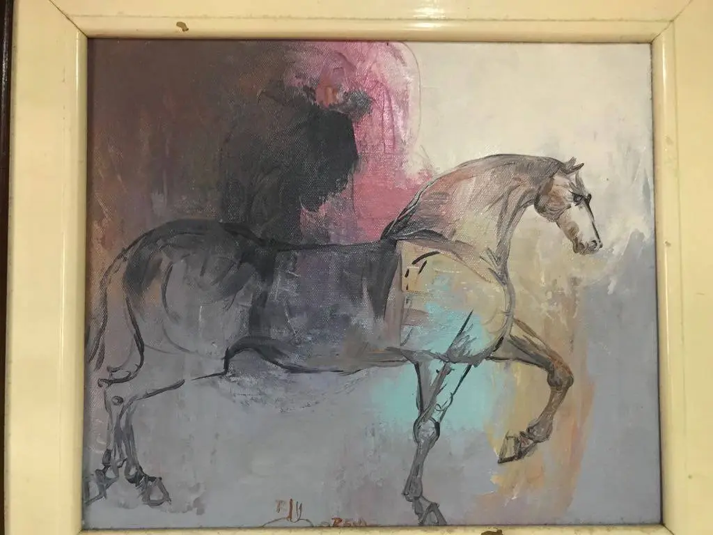 Caballos Fantasma, obra 4, de Jorge Korea
