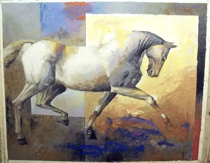 Caballos Fantasma, obra 7, de Jorge Korea