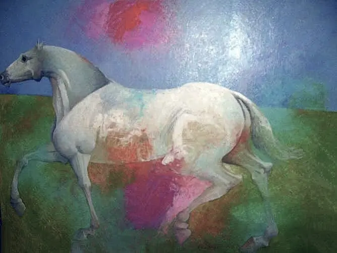 Caballos Fantasma, obra 11, de Jorge Korea