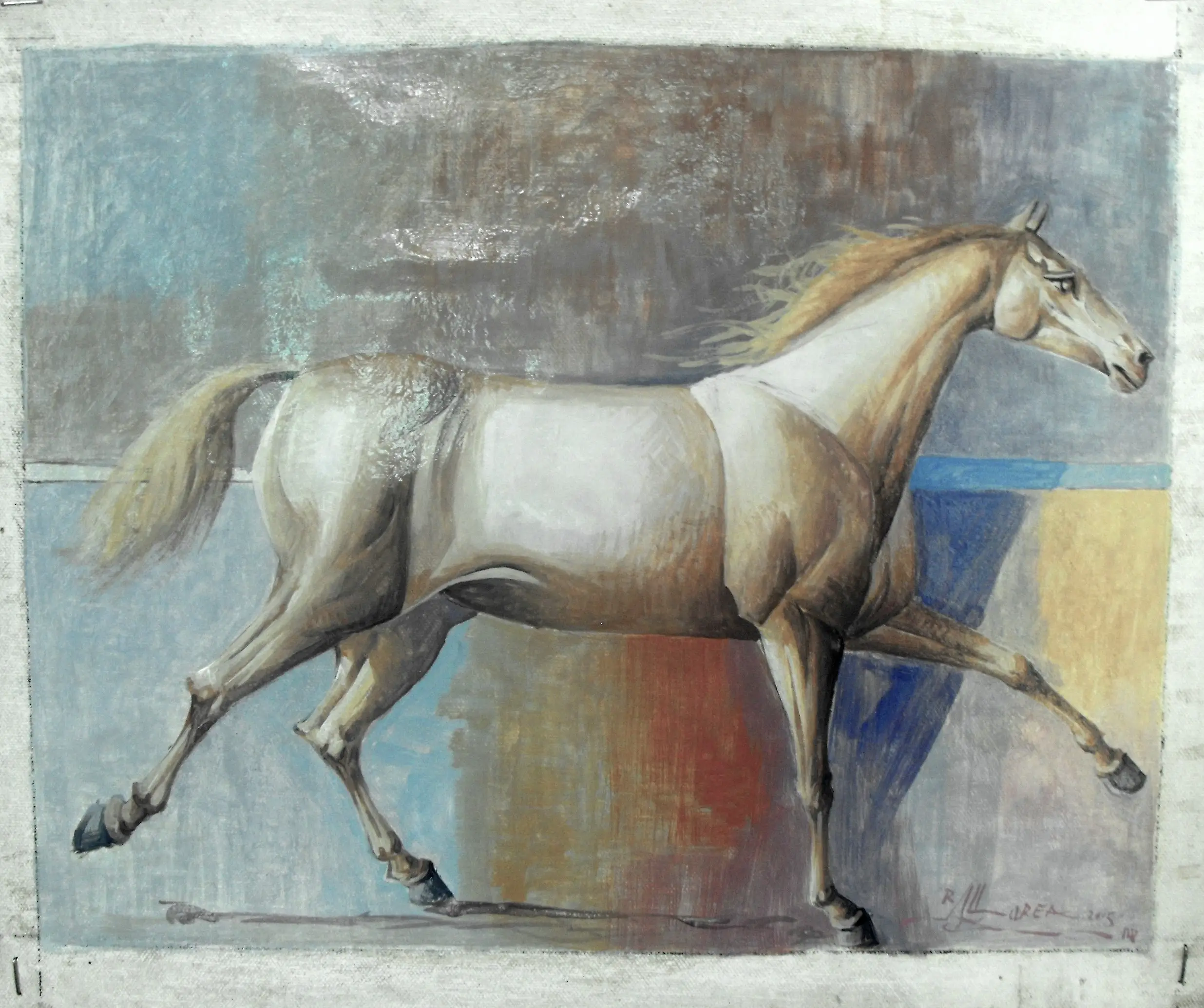 Caballos Fantasma, obra 12, de Jorge Korea