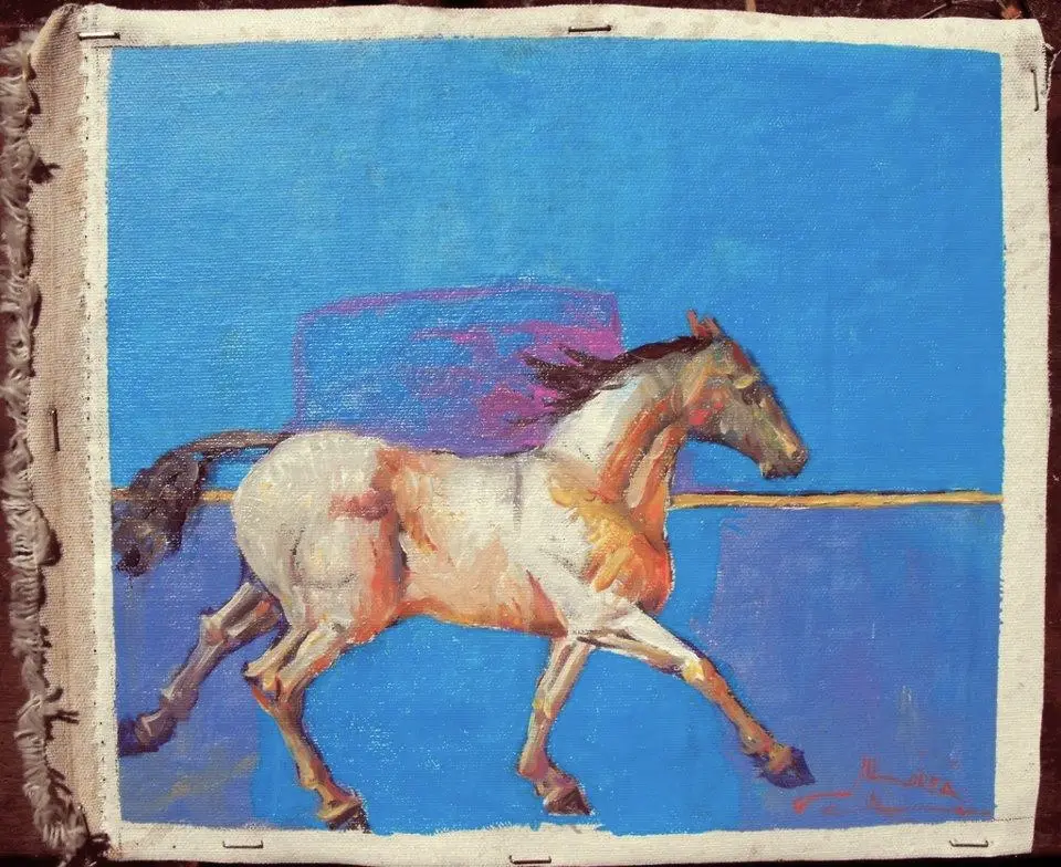 Caballos Fantasma, obra 16, de Jorge Korea