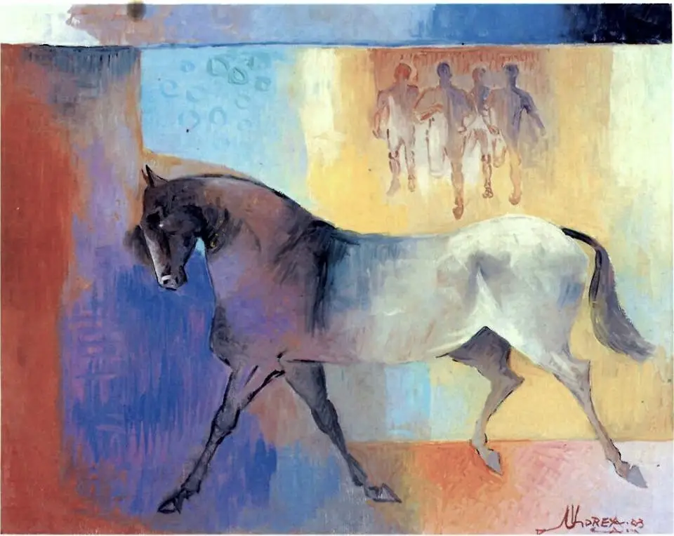 Caballos Fantasma, obra 17, de Jorge Korea