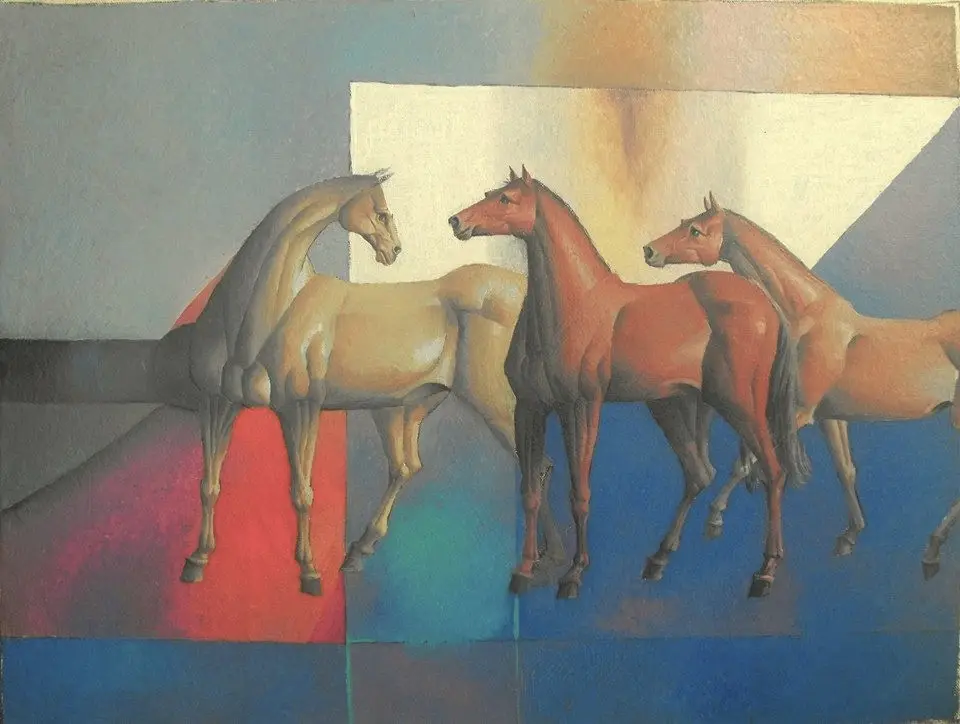 Caballos Fantasma, obra 21, de Jorge Korea
