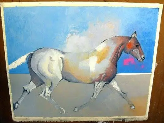 Caballos Fantasma, obra 22, de Jorge Korea