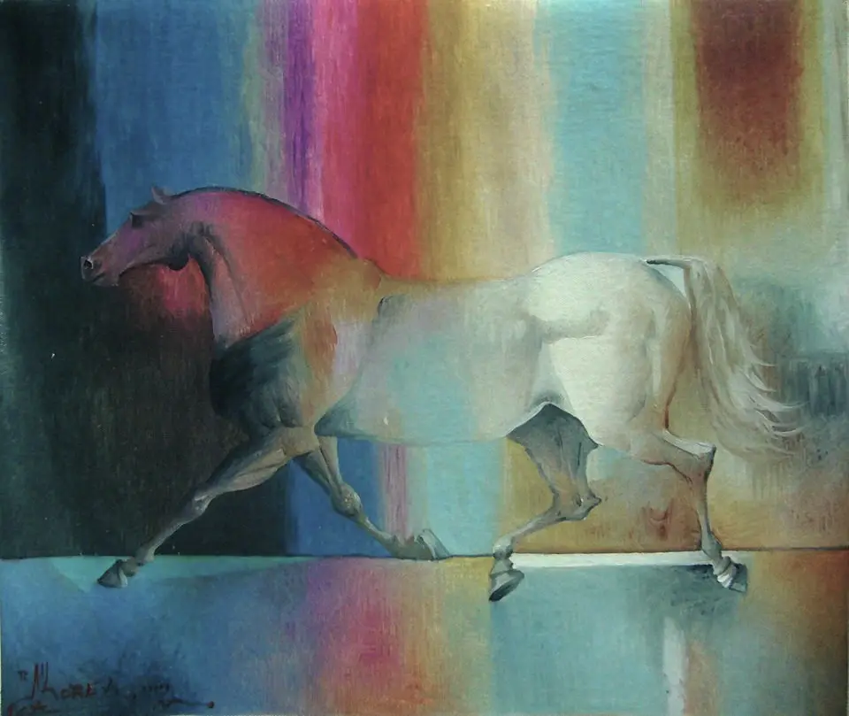 Caballos Fantasma, obra 25, de Jorge Korea