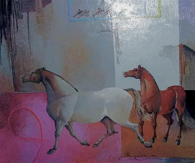 Caballos Fantasma, obra 31, de Jorge Korea