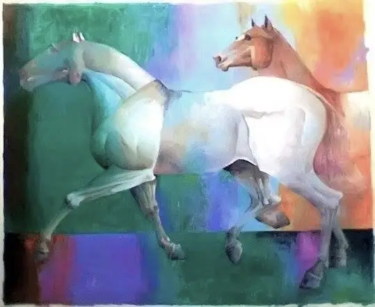 Caballos Fantasma, obra 32, de Jorge Korea