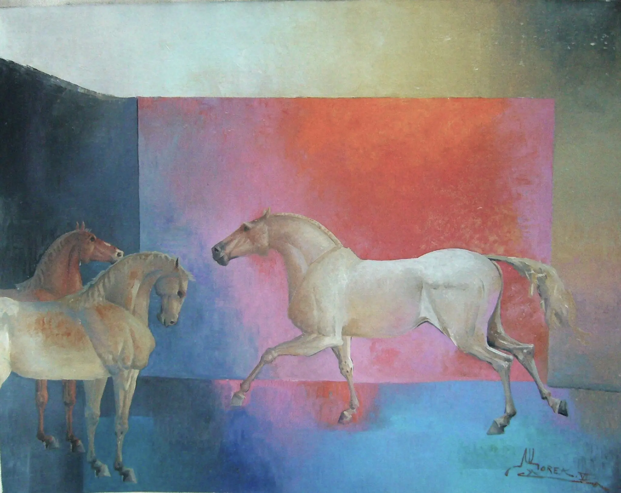Caballos Fantasma, obra 35, de Jorge Korea