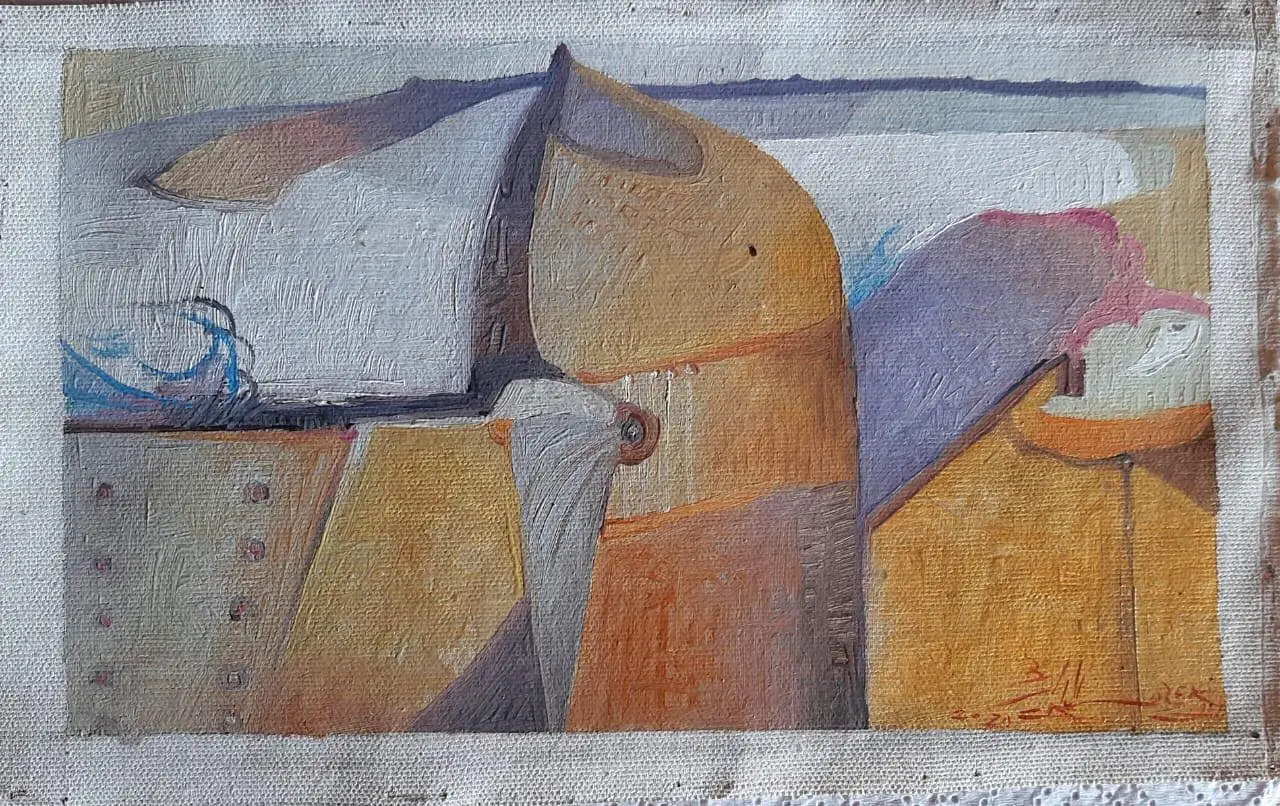Caminos Ancestrales, obra 1, de Jorge Korea