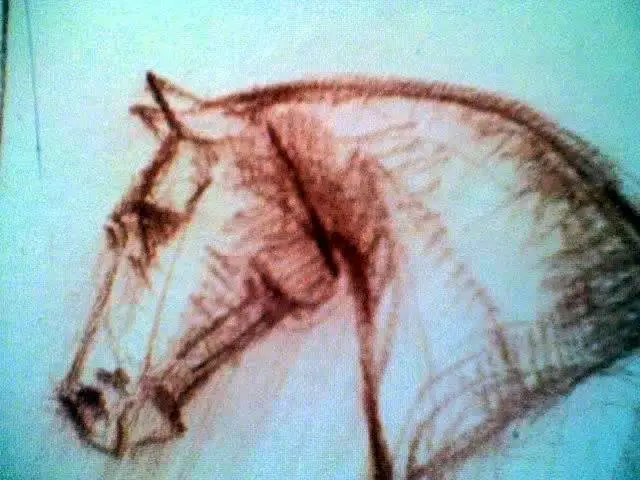 Dibujo, obra 13, de Jorge Korea