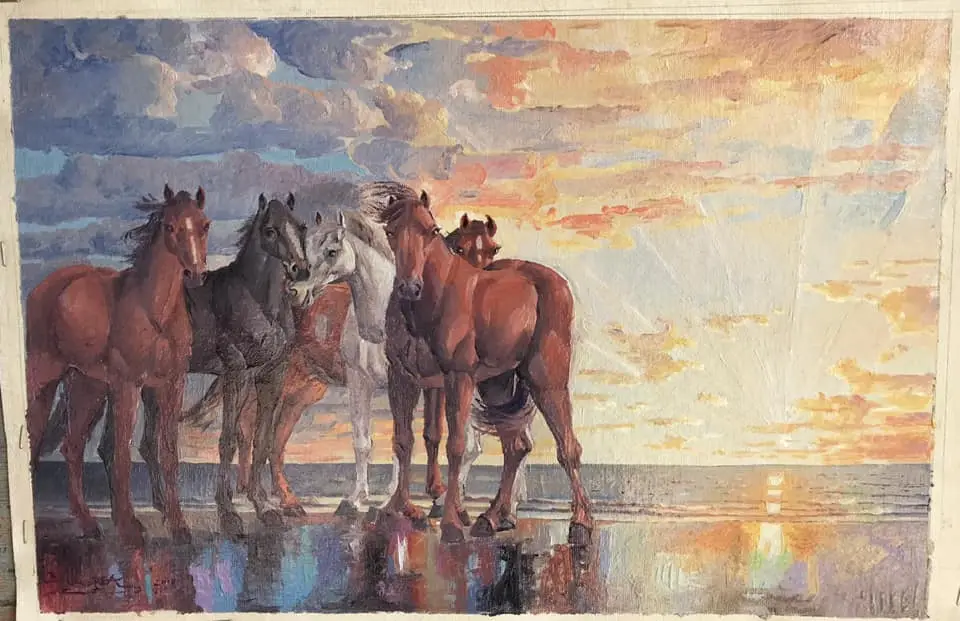 La Conquista, obra 6, de Jorge Korea
