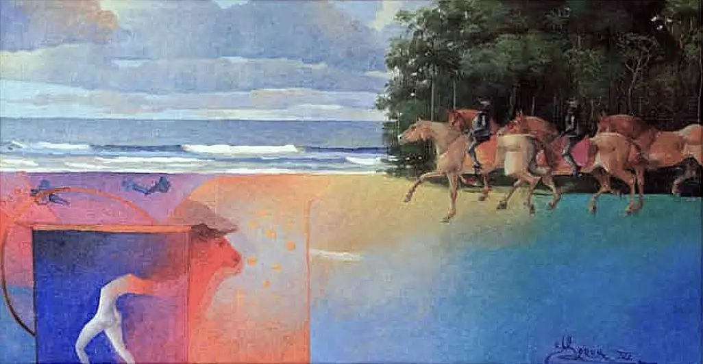La Conquista, obra 14, de Jorge Korea