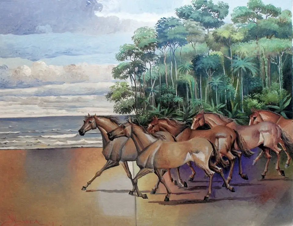 La Conquista, obra 15, de Jorge Korea