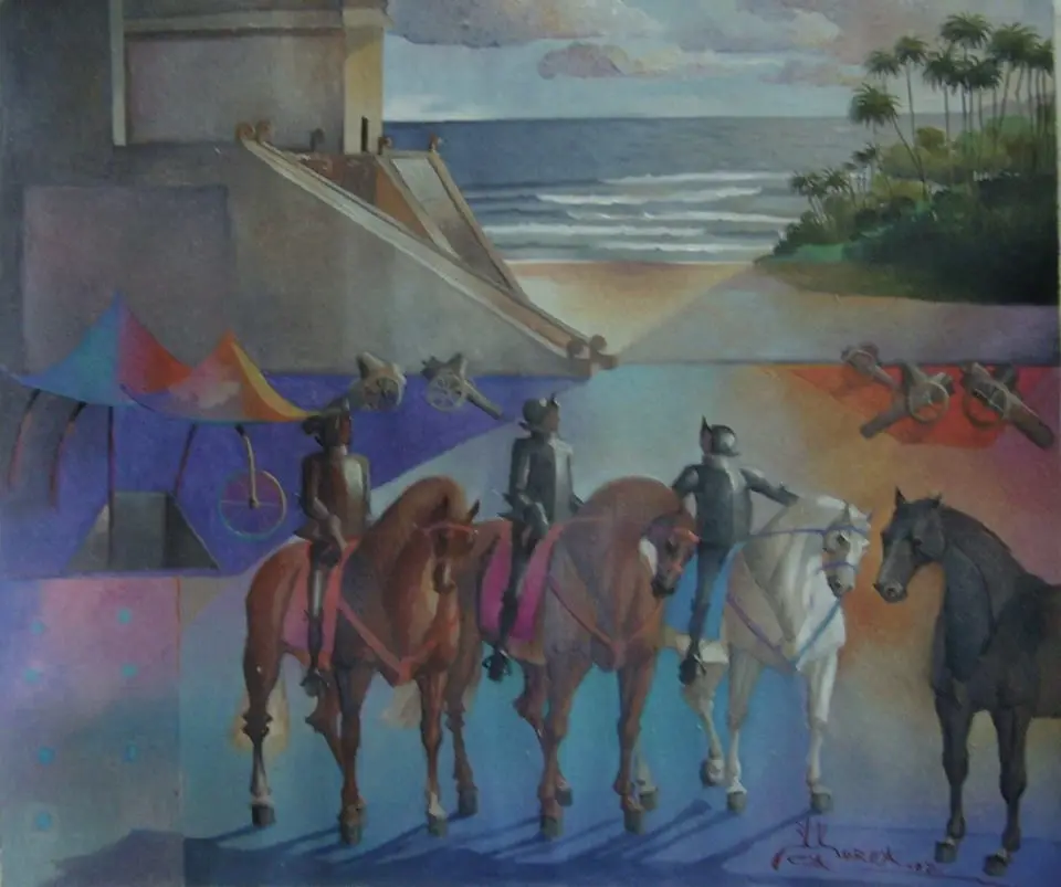 La Conquista, obra 16, de Jorge Korea