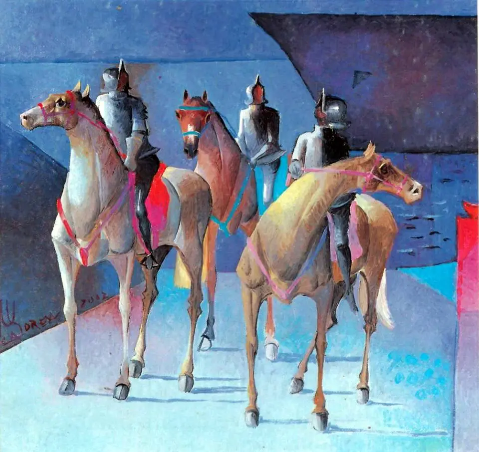 La Conquista, obra 19, de Jorge Korea