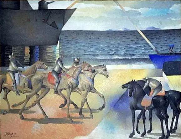 La Conquista, obra 33, de Jorge Korea