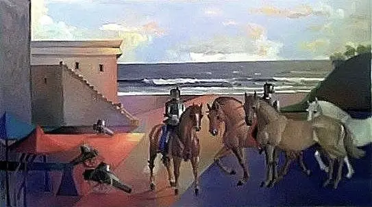 La Conquista, obra 64, de Jorge Korea