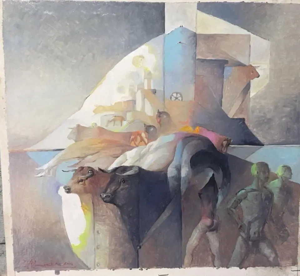 Mundos Presentidos, obra 2, de Jorge Korea