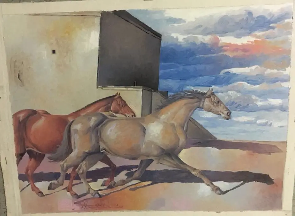 Mundos Presentidos, obra 5, de Jorge Korea