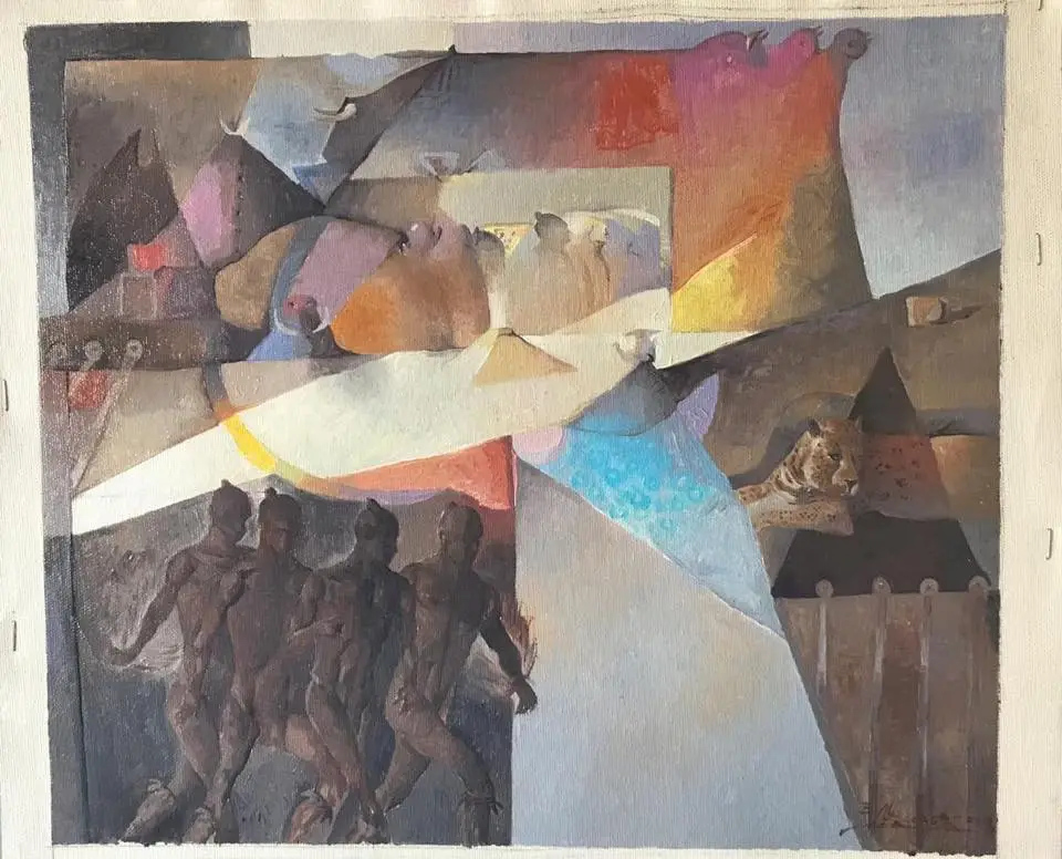 Mundos Presentidos, obra 11, de Jorge Korea