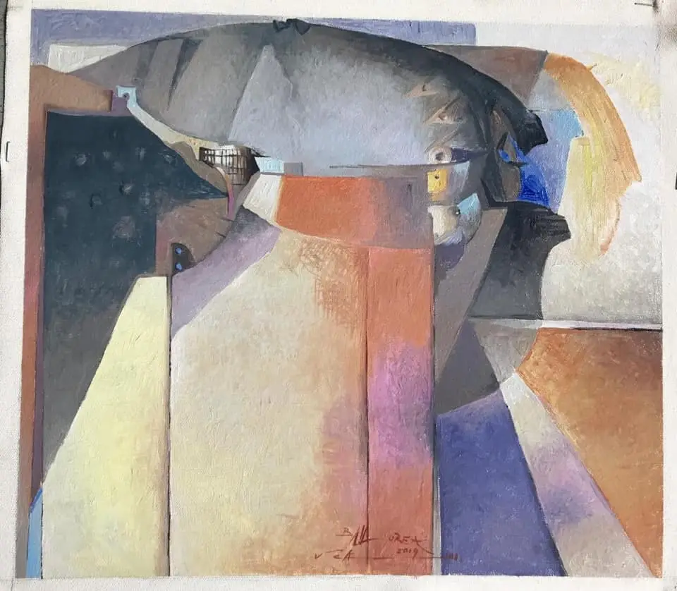 Mundos Presentidos, obra 13, de Jorge Korea