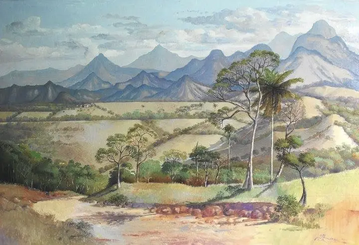 Paisaje, obra 4, de Jorge Korea