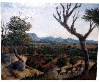 Paisaje, obra 7, de Jorge Korea