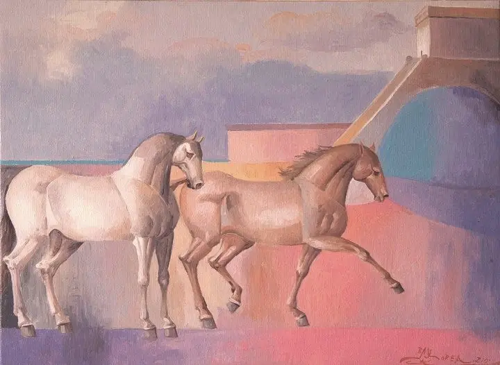 Senderos de la Conquista, obra 10, de Jorge Korea