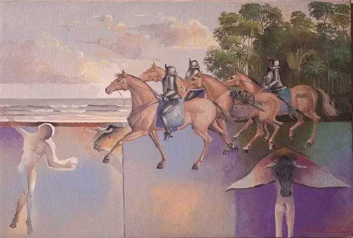 Senderos de la Conquista, obra 15, de Jorge Korea