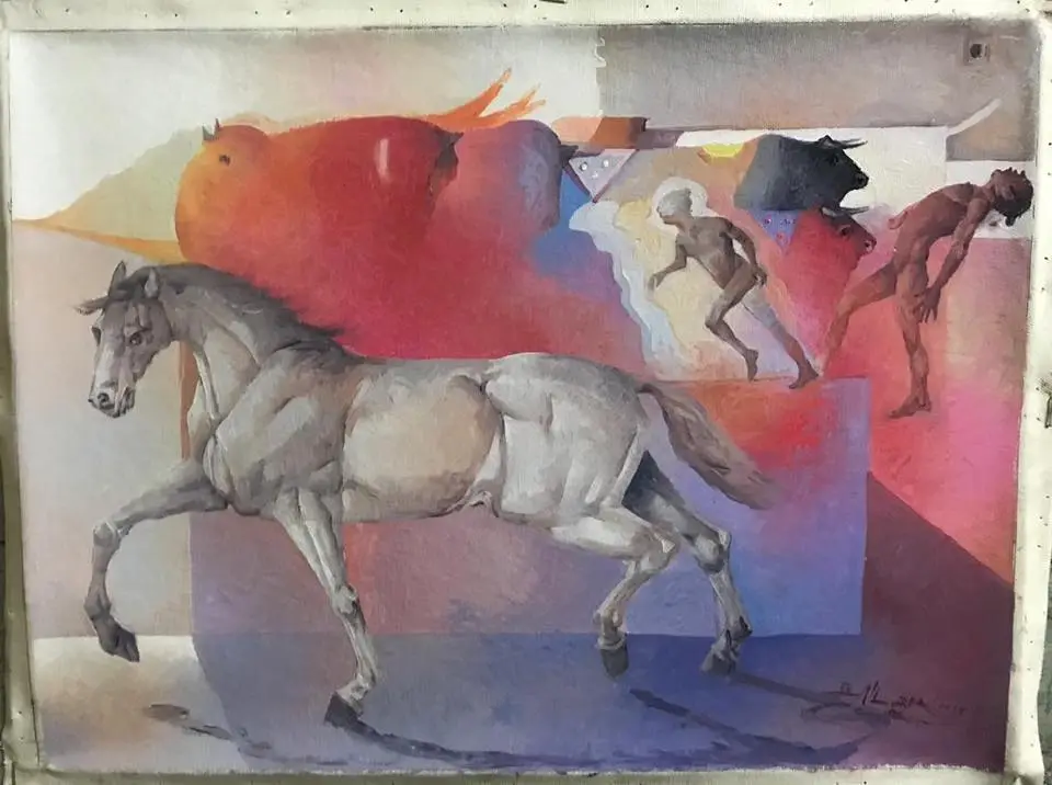 Transfigurados, obra 3, de Jorge Korea
